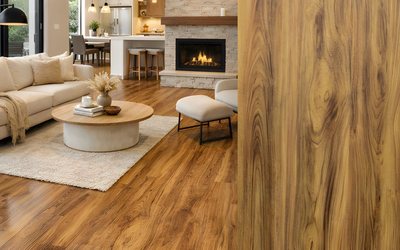 Amber Oak Rios Floor LVP plank swatch