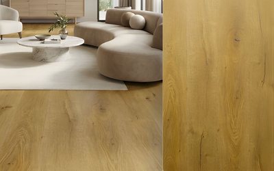 Rustik Honey Oak Rios Floor LVP plank swatch